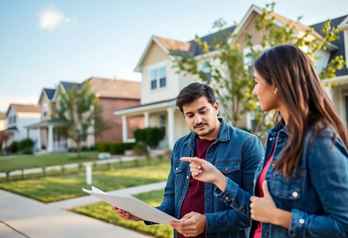 First-time buyers researching real estate in Indianapolis