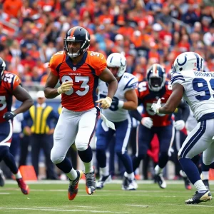 Denver Broncos vs Indianapolis Colts football game