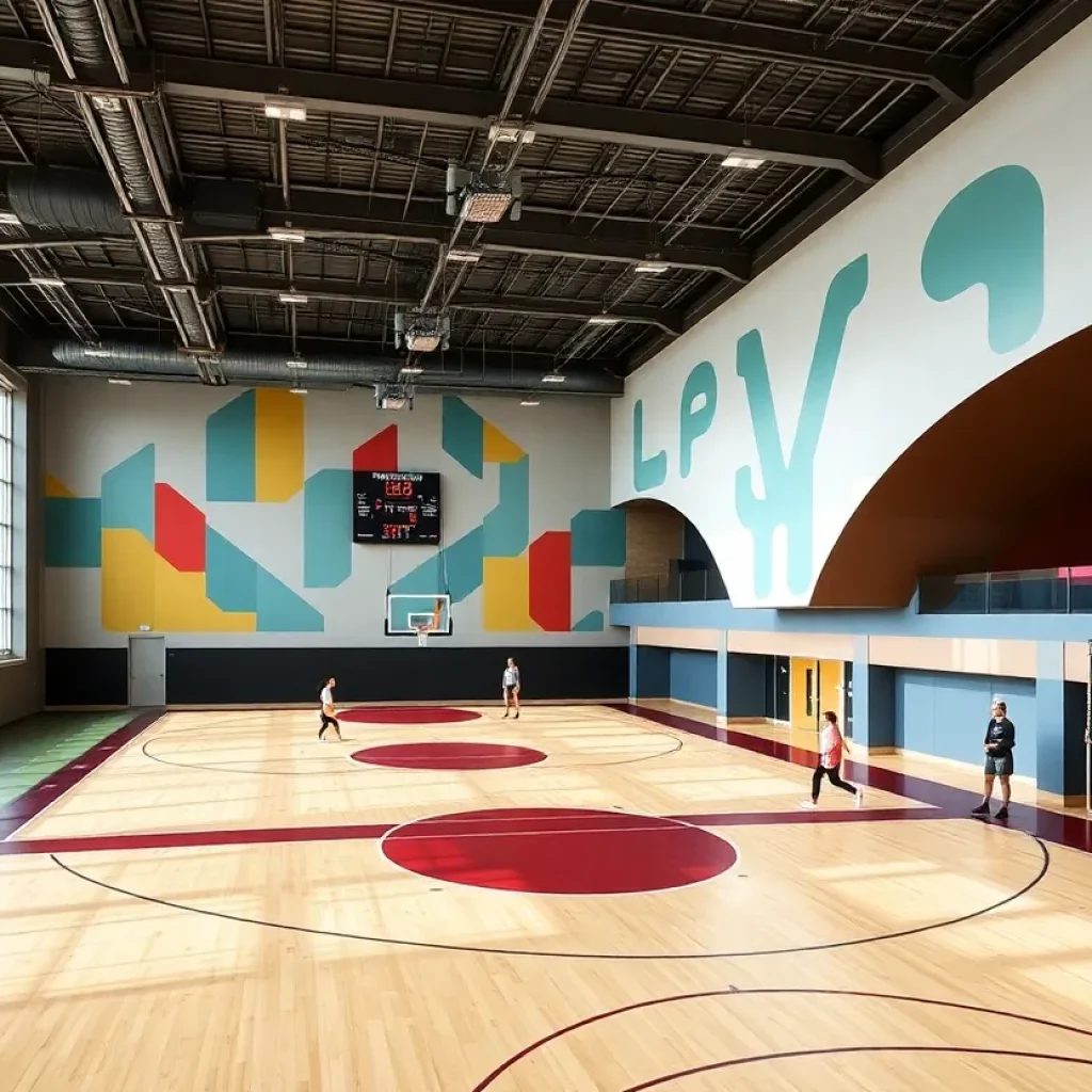 Rendering of the Indiana Fever Sports Performance Center in Indianapolis