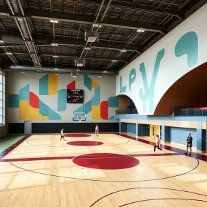 Rendering of the Indiana Fever Sports Performance Center in Indianapolis