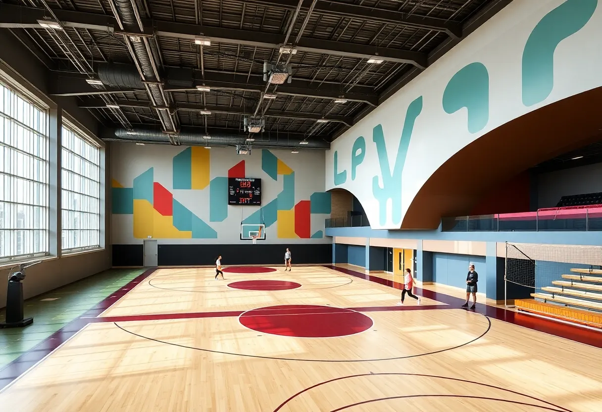 Rendering of the Indiana Fever Sports Performance Center in Indianapolis