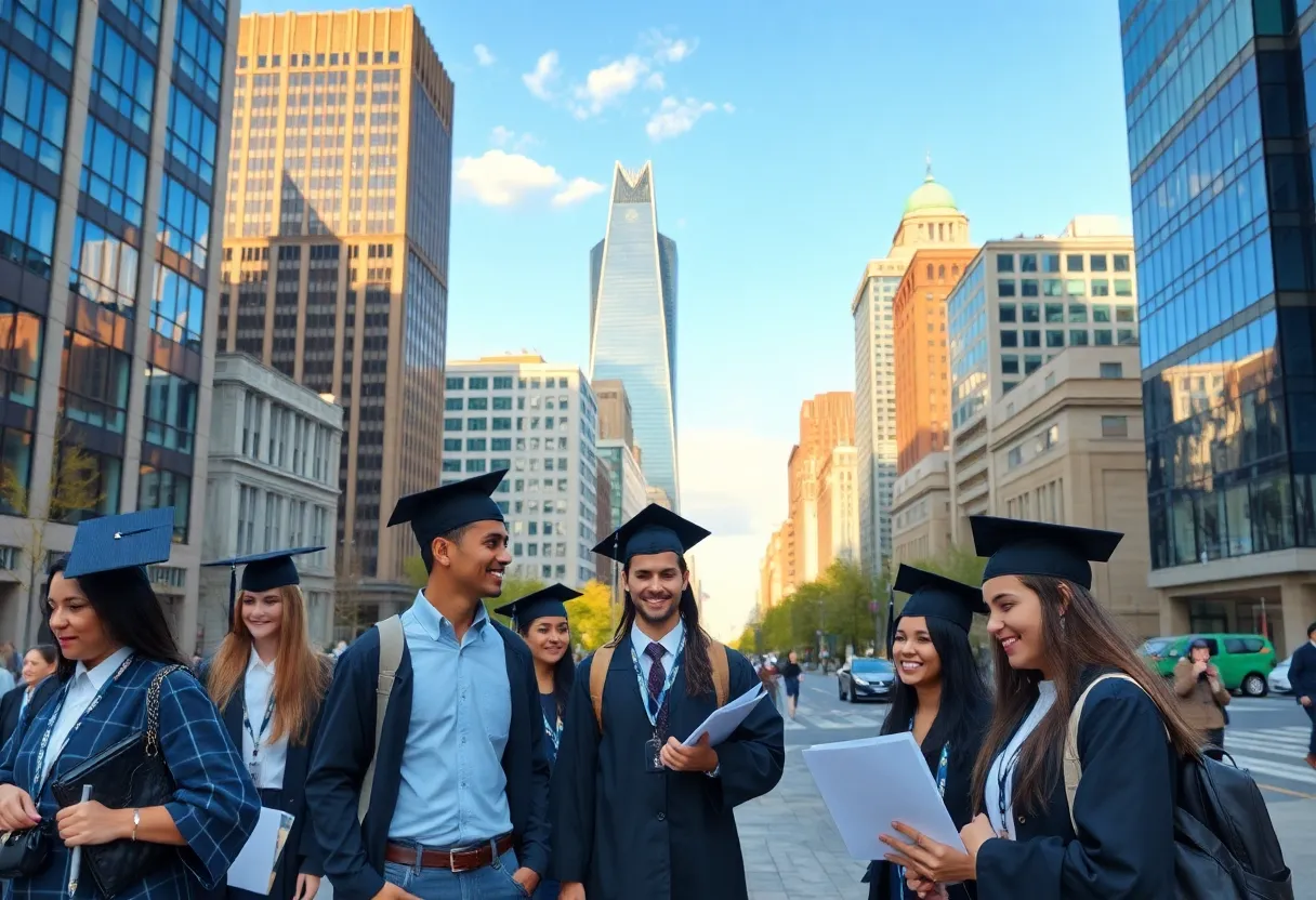 Image depicting recent graduates participating in the Orr Fellowship in Indianapolis