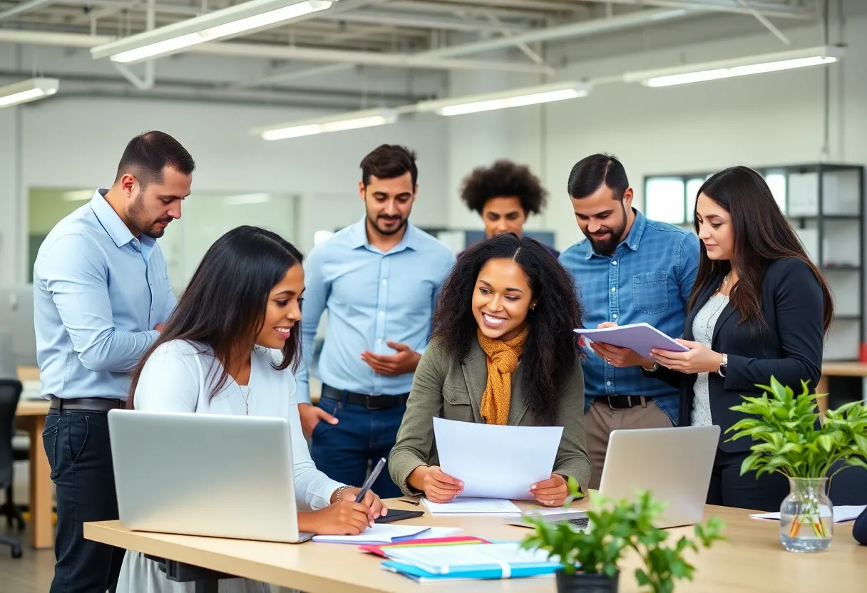 Employees engaged in training activities for skills enhancement