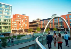 Development in the 16 Tech Innovation District in Indianapolis