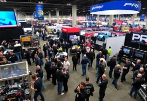 Attendees exploring innovations at the PRI Show in Indianapolis