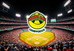 Crowd at Banana Ball Championship League event