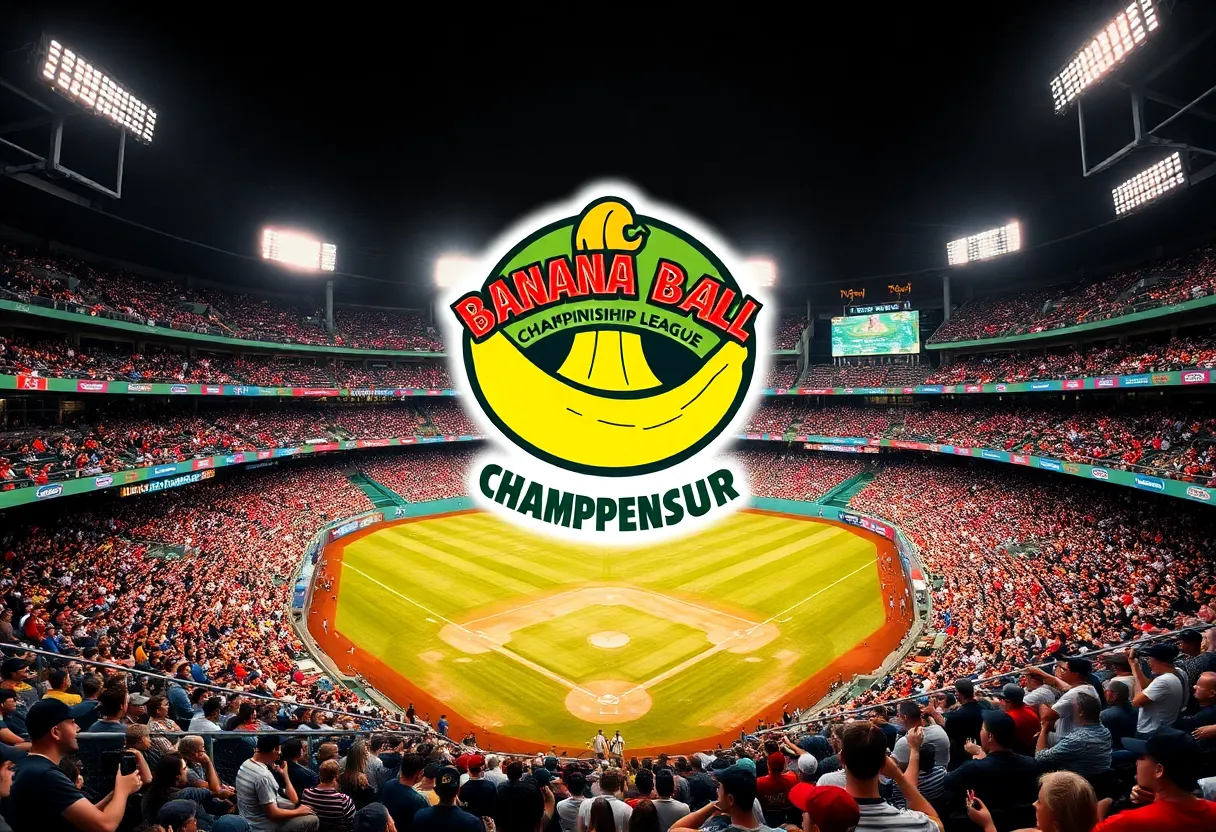 Crowd at Banana Ball Championship League event