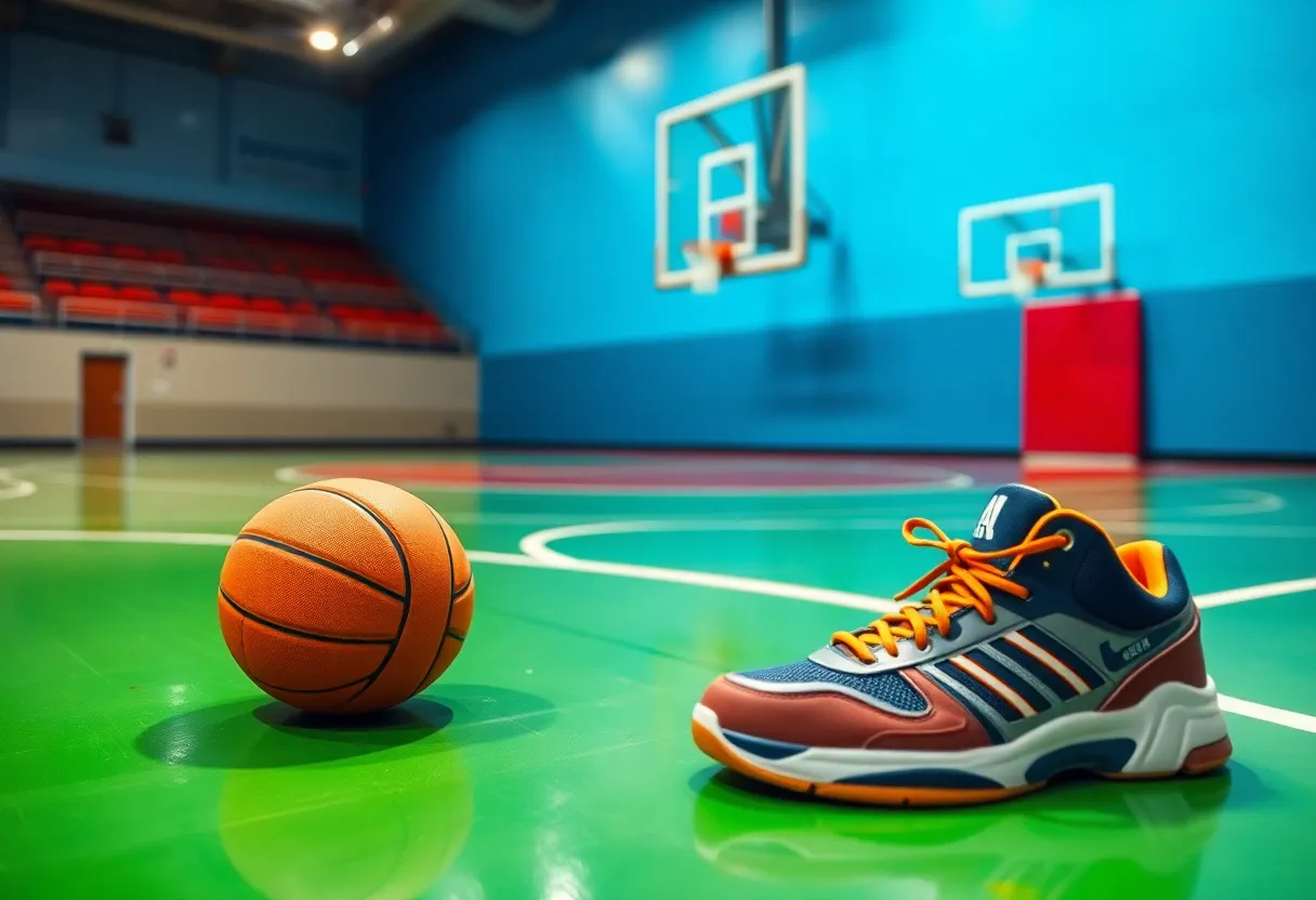 Symbolic representation of basketball retirement