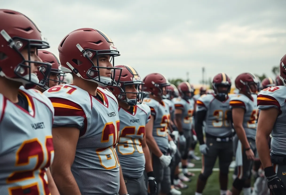 Indianapolis Colts players preparing for a game with visible concerns.