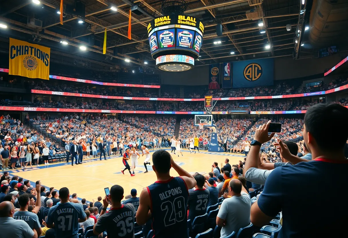 Basketball game between Indiana Hoosiers and Baylor Bears