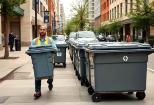 New gray trash carts being distributed in Indianapolis