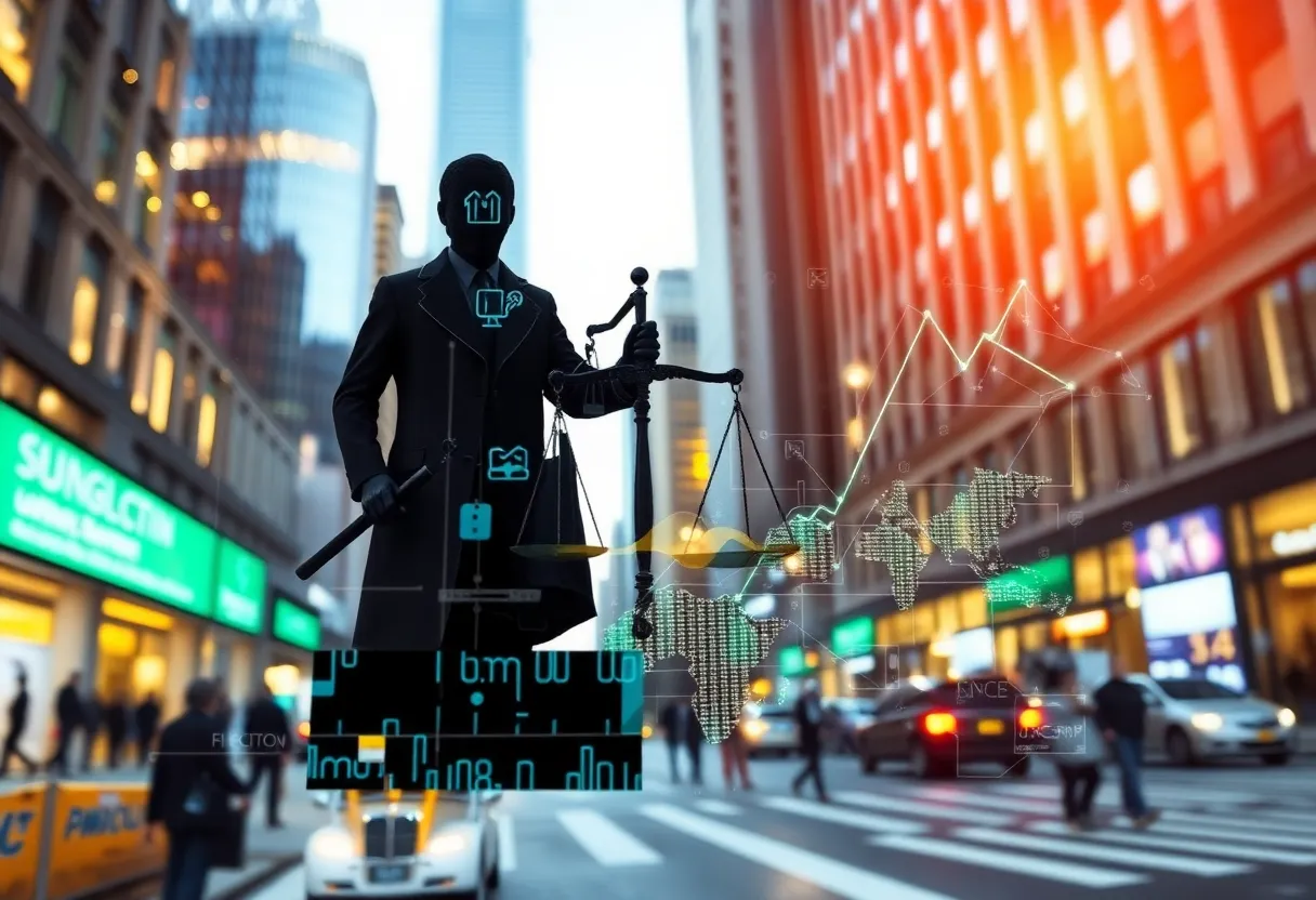 Visual representation of business partnerships and economic collaboration in Indiana