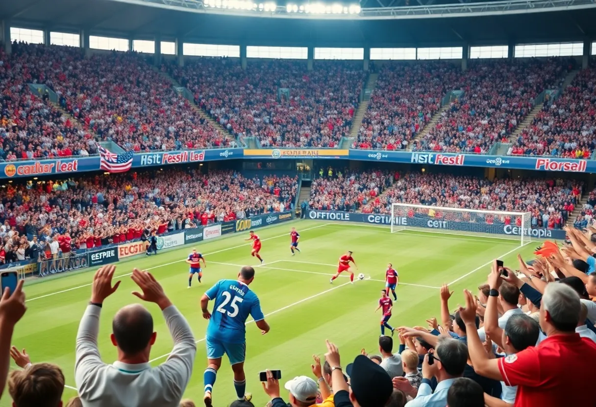 Portland Timbers facing San Diego FC in a soccer match