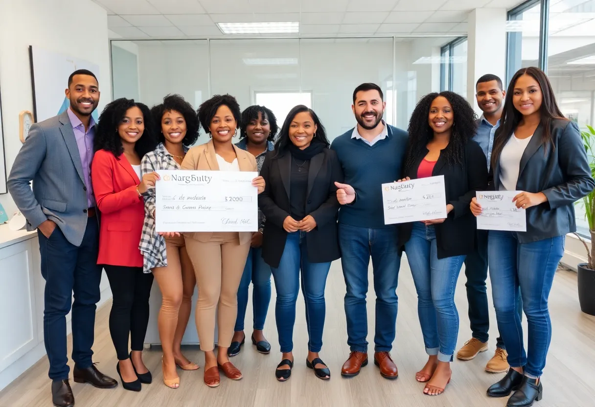 Celebration of small business grant recipients in Indianapolis