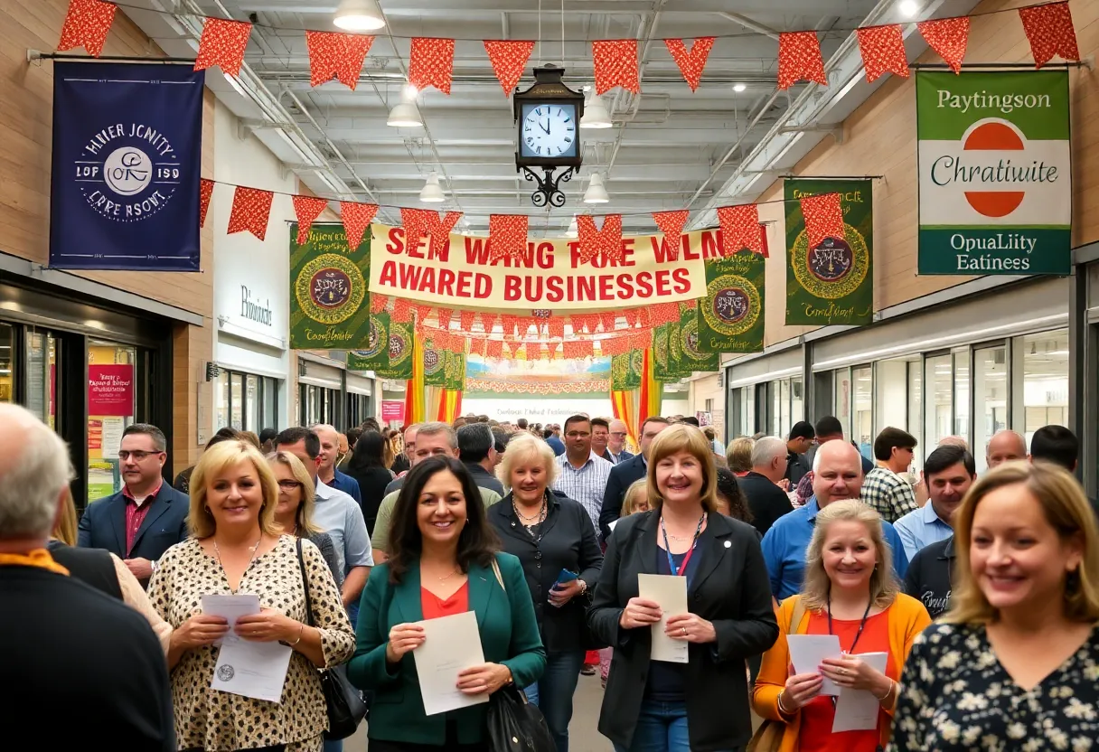Celebration of local business excellence at the Best of Johnson County awards.