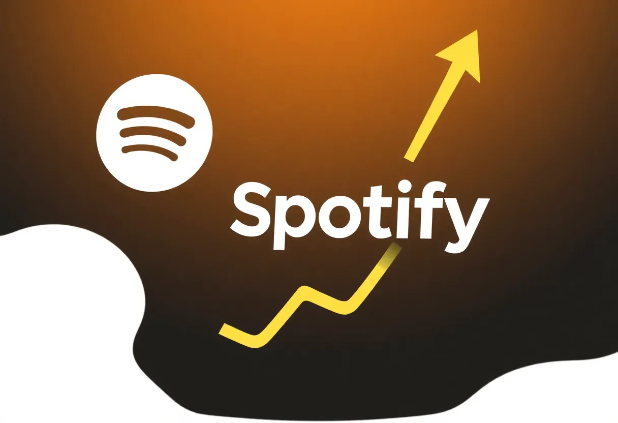 Graphic representing Spotify's subscription price increase.