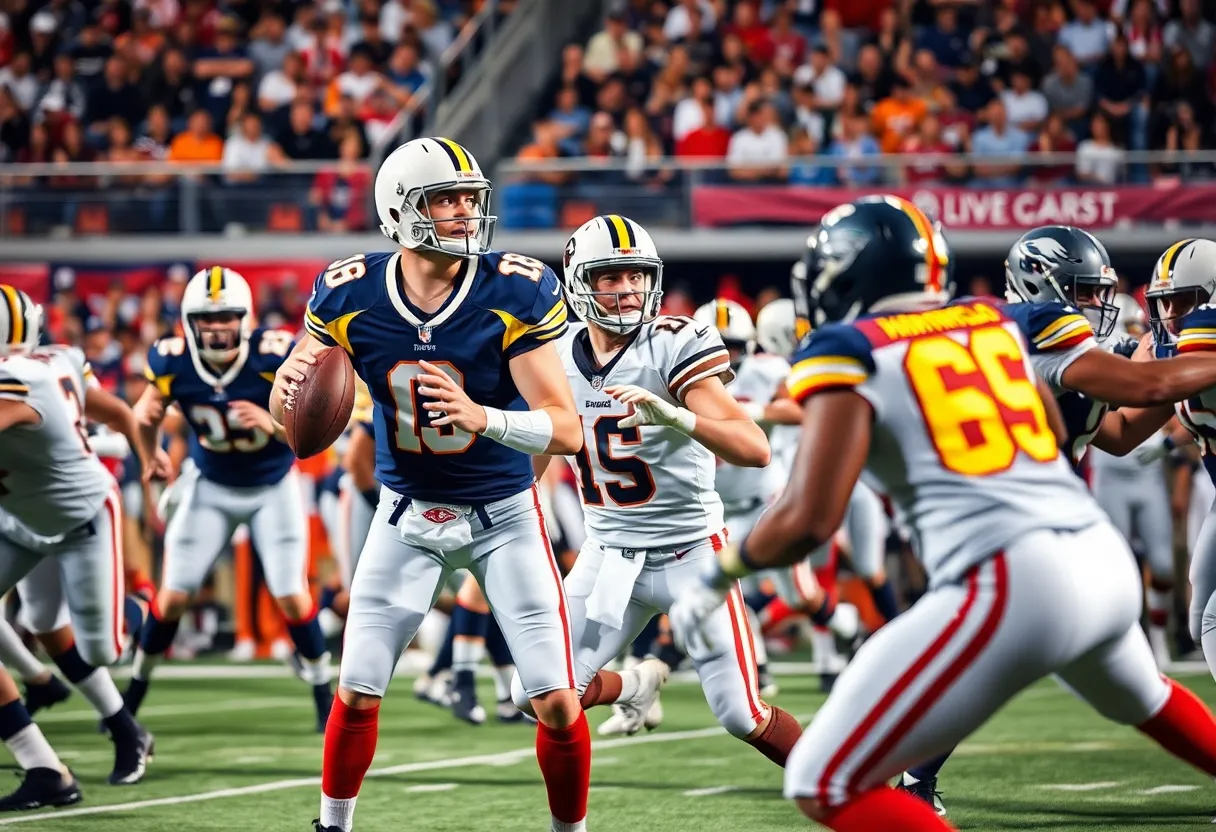 Houston Texans quarterback during a game