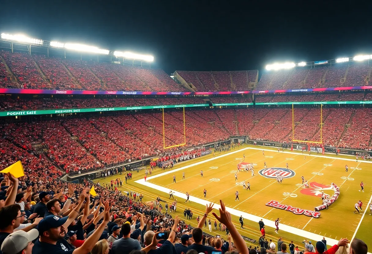 San Francisco 49ers clinching a playoff berth during an NFL game.