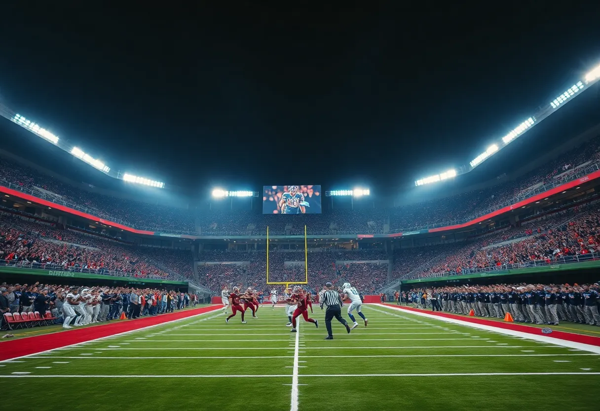 49ers versus Colts game at Lucas Oil Stadium