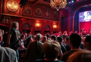 Boz Scaggs performing live at the Murat Theatre