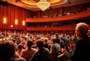 Audience enjoying a jazz performance at Carmel Jazz Fest