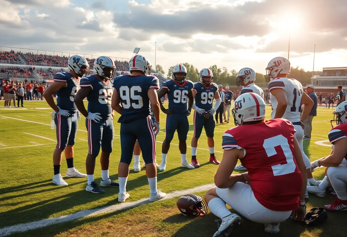 Indianapolis Colts football team during practice