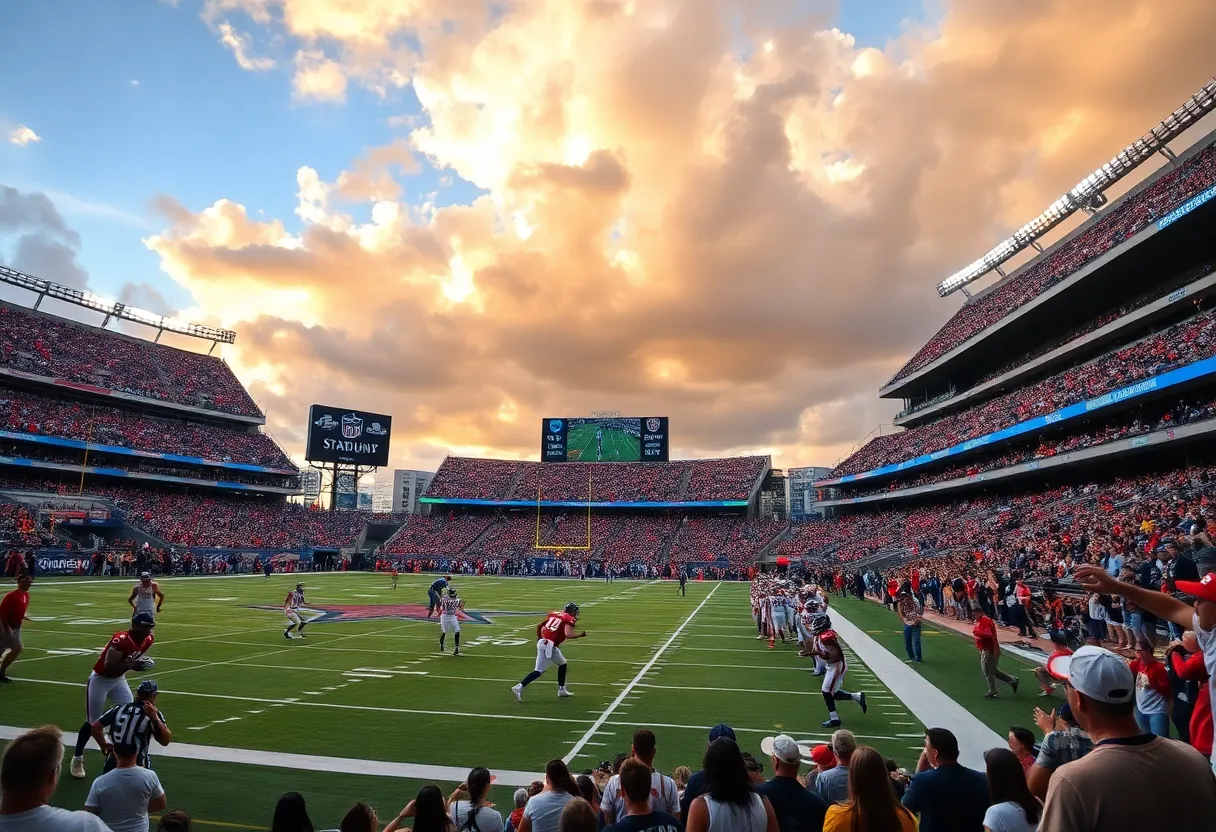 Indianapolis Colts vs Jacksonville Jaguars on the field