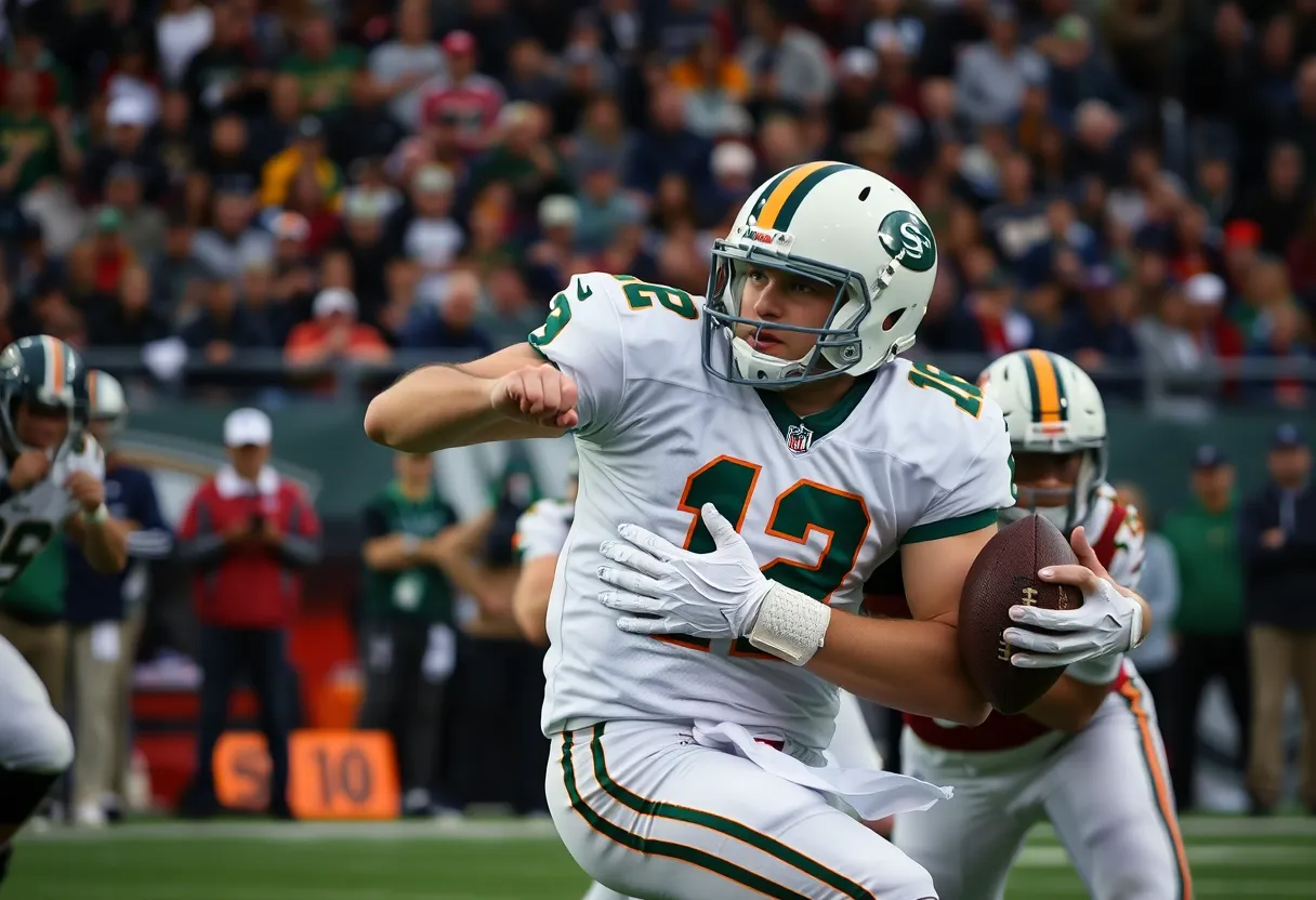 Quarterback injured during the game
