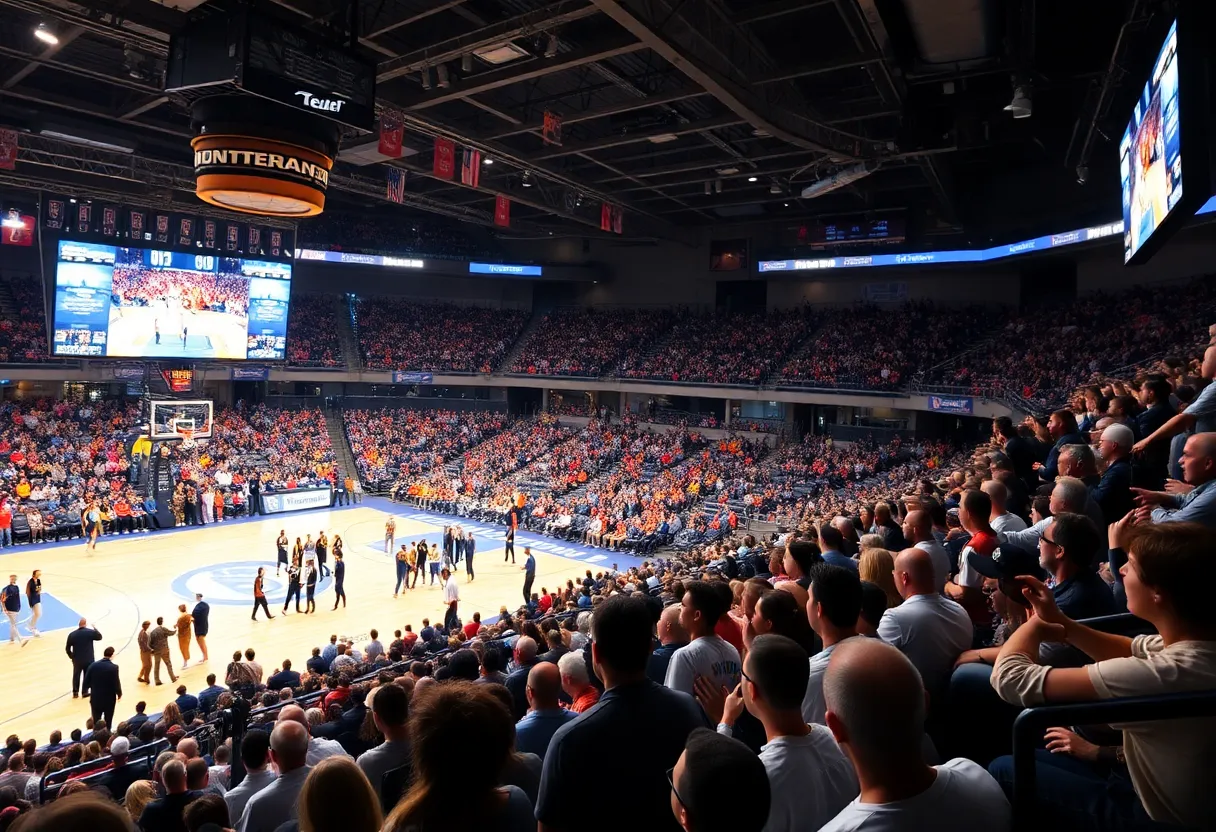 Basketball players showcasing talent at the HBCU All-Star Game