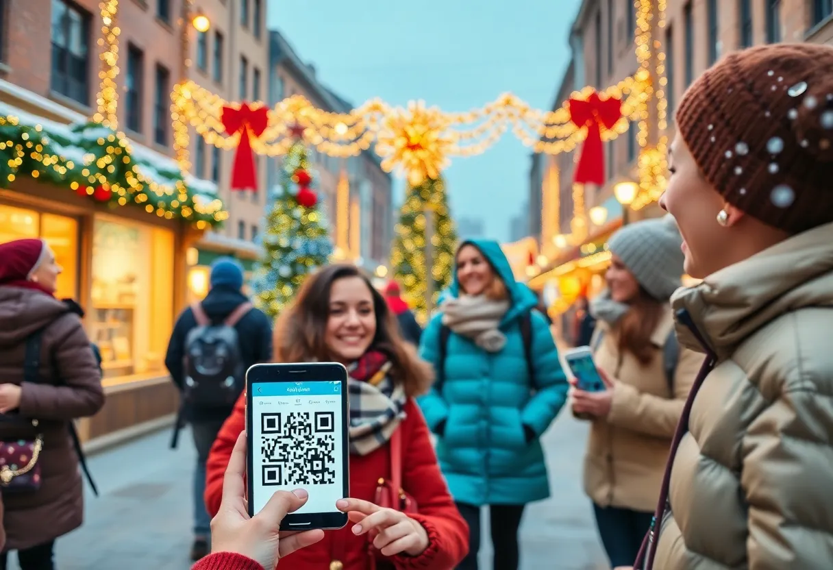 Visitors enjoying holiday attractions while using the Holiday Adventure Pass.