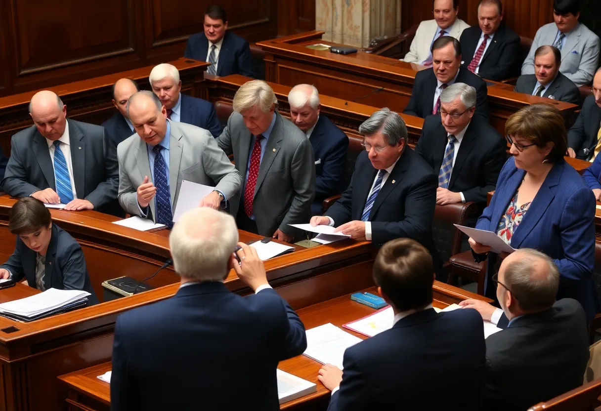 Indiana Senate lawmakers debating redistricting plan