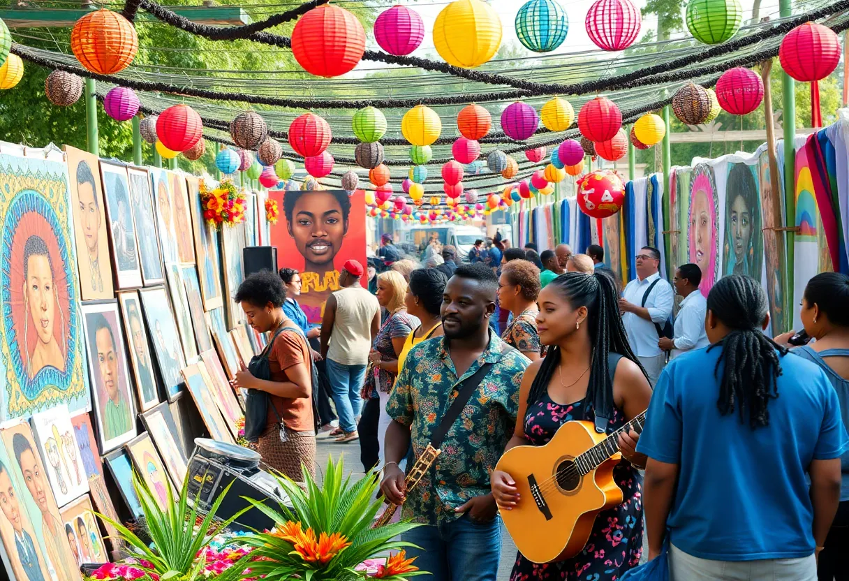 Community festival celebrating Black arts and culture in Indianapolis