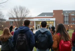 Kentucky State University campus after a tragic shooting