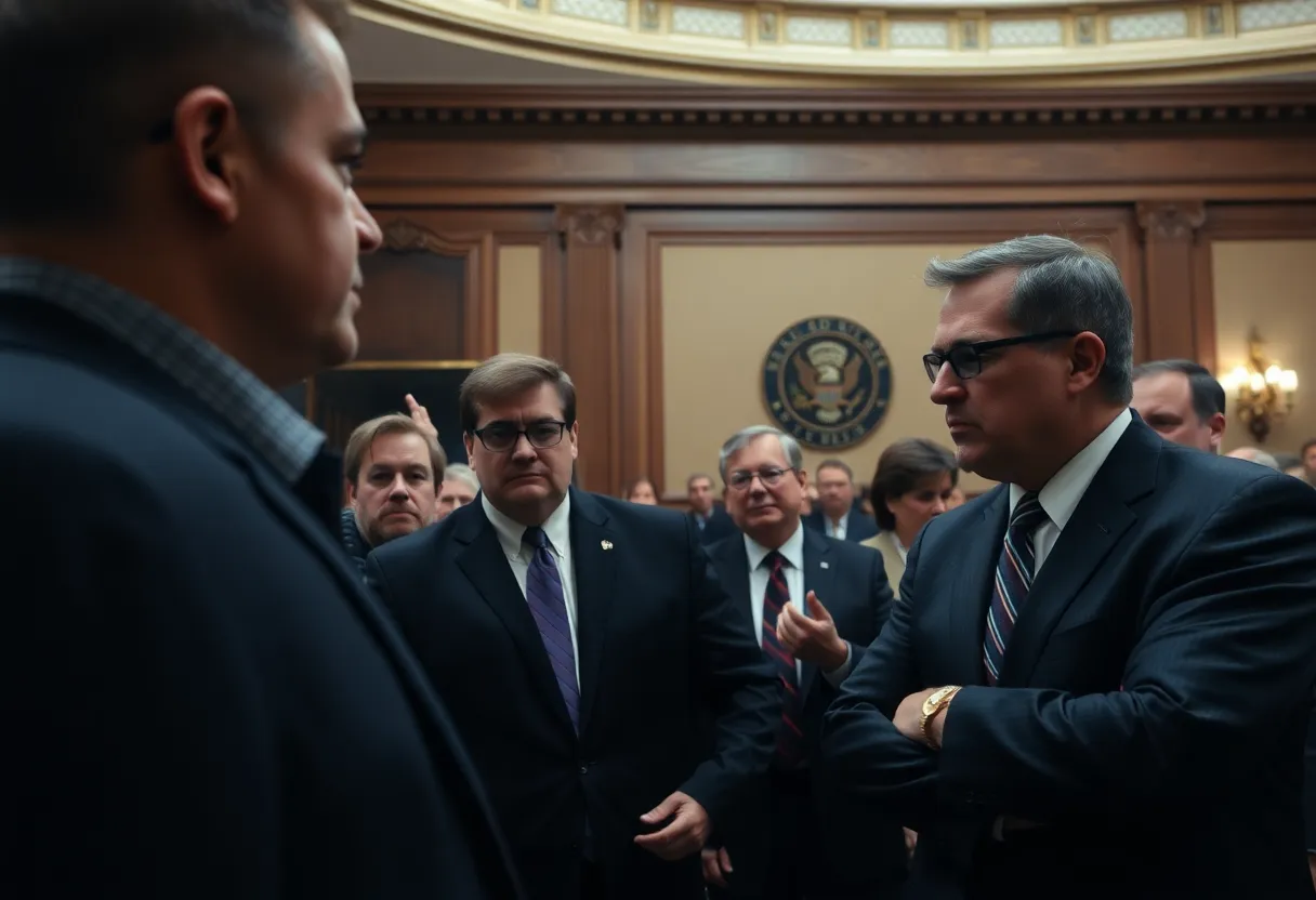 Lawmakers discussing amidst rising political tensions in Indiana