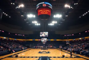 Purdue Boilermakers vs. Auburn Tigers basketball game at Gainbridge Fieldhouse