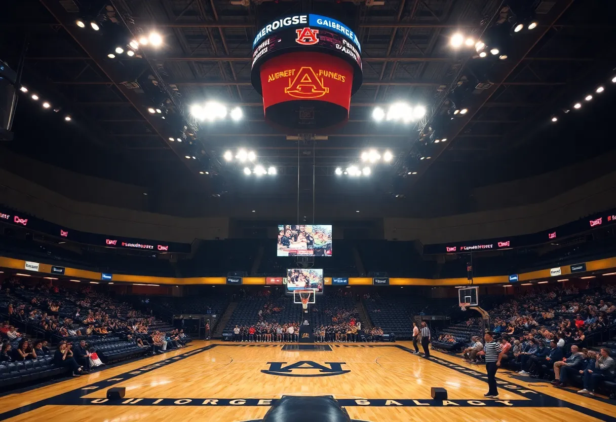 Purdue Boilermakers vs. Auburn Tigers basketball game at Gainbridge Fieldhouse