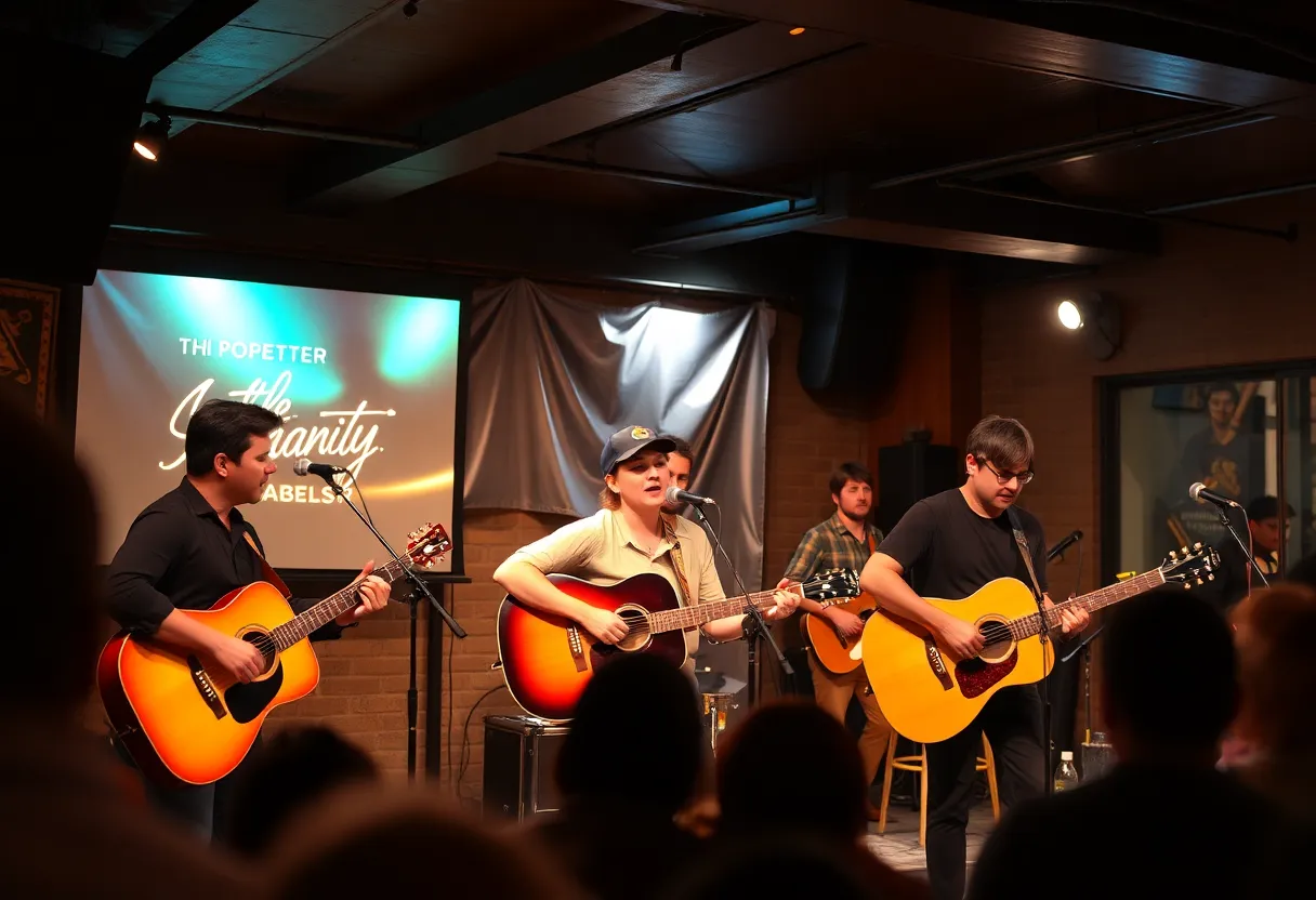 Local artists performing at the Songwriters In The Round event in Indianapolis