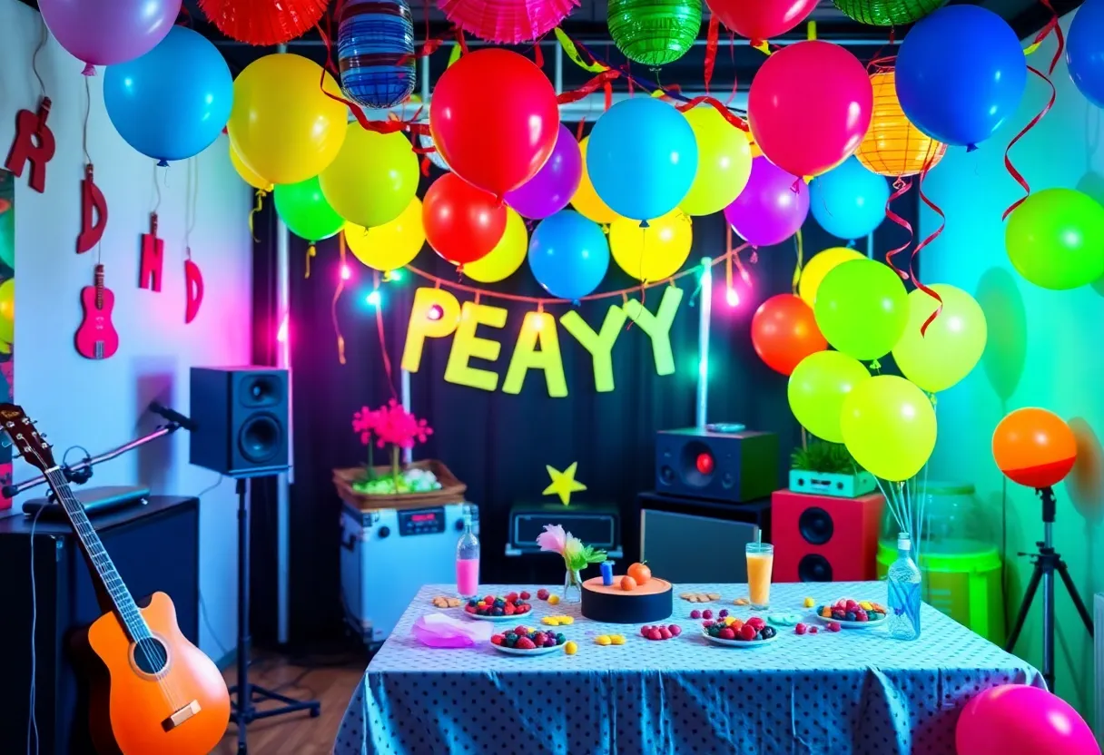 Children's hospital party inspired by Taylor Swift