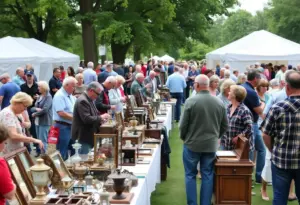 Crowd at Antiques Roadshow event in Indianapolis