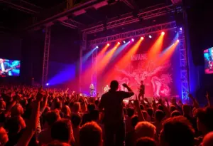 The BoDeans performing live at a concert in Indianapolis