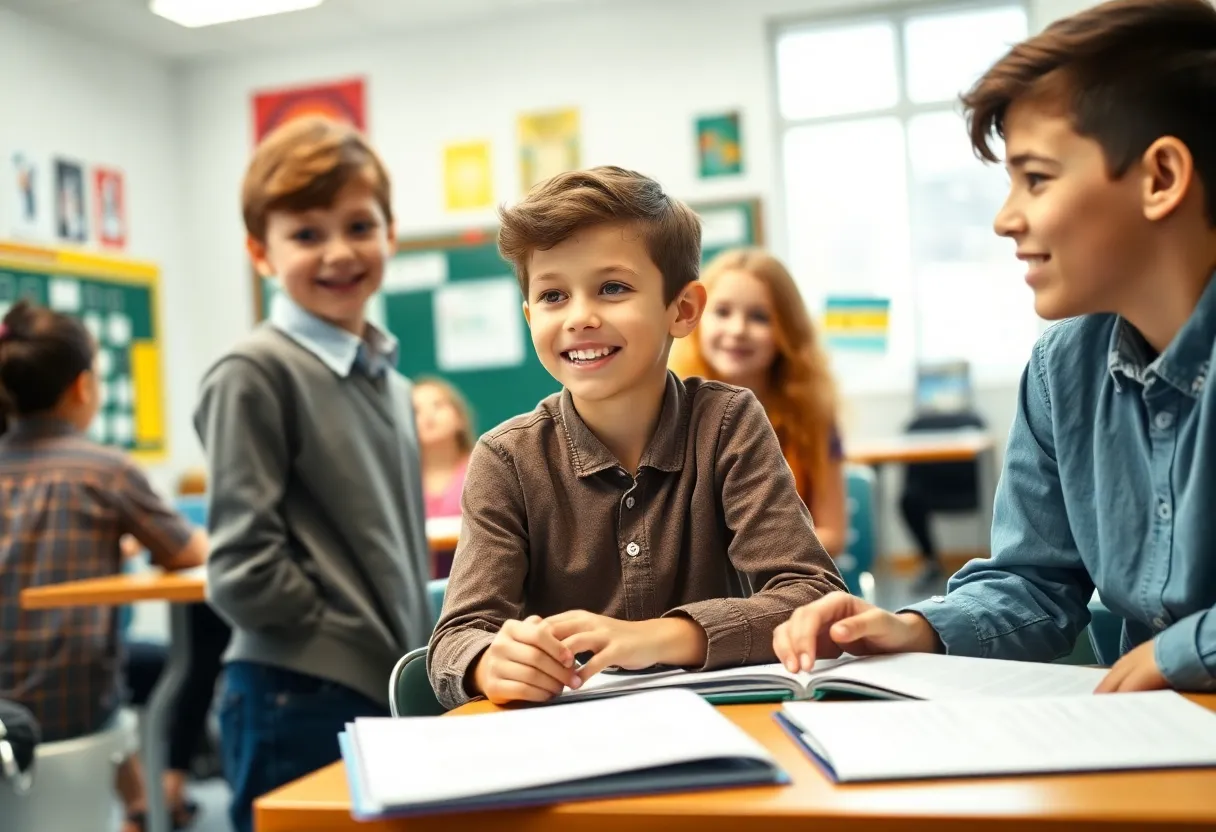 Carmel Clay Schools students celebrating academic excellence