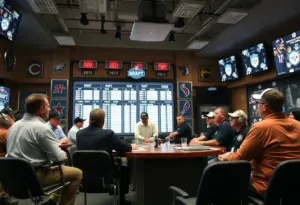 NFL draft discussion with Indianapolis Colts team executives