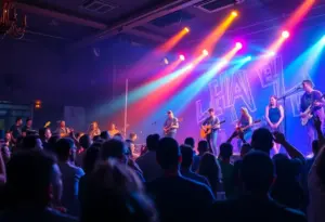 Audience enjoying Cowboy Junkies concert at the Egyptian Room