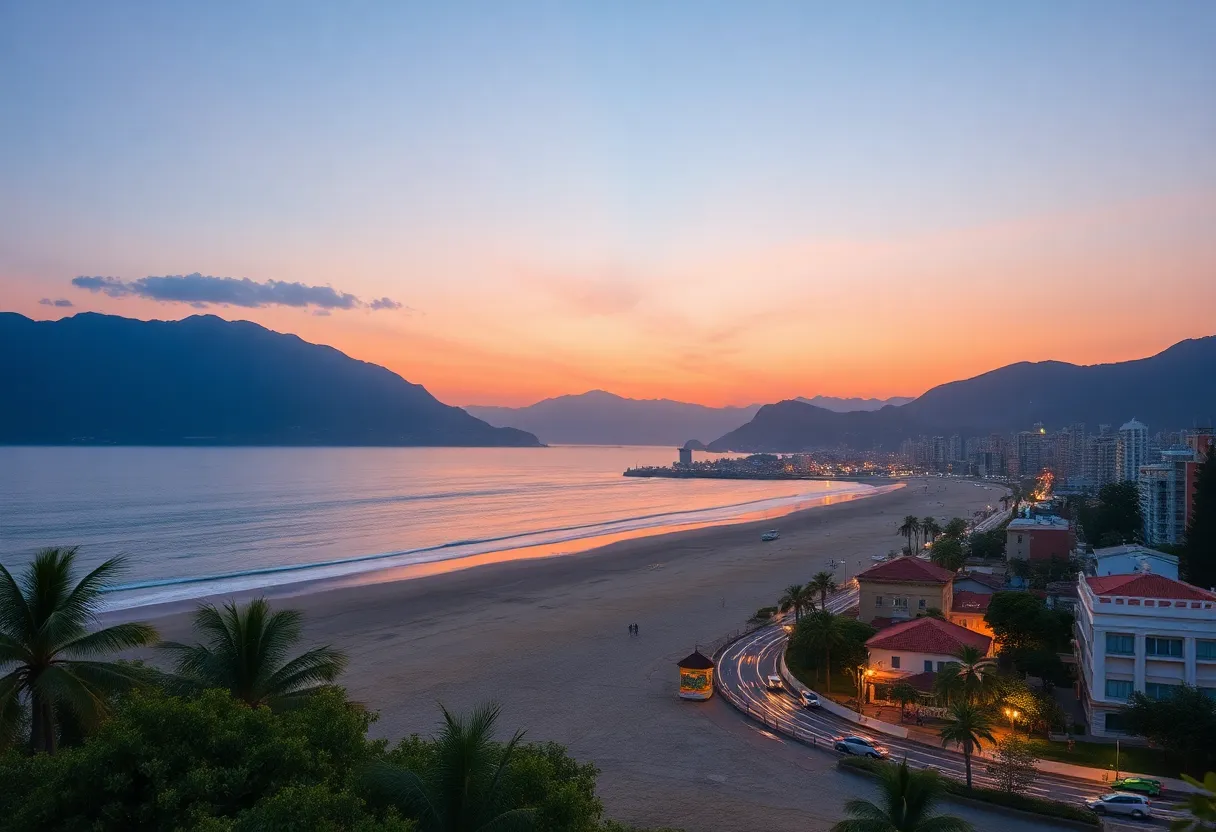 Beautiful destinations promoting early vacation planning.