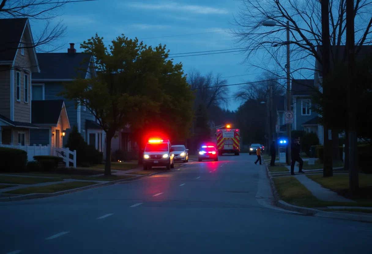 Emergency response team at Greenwood shooting scene