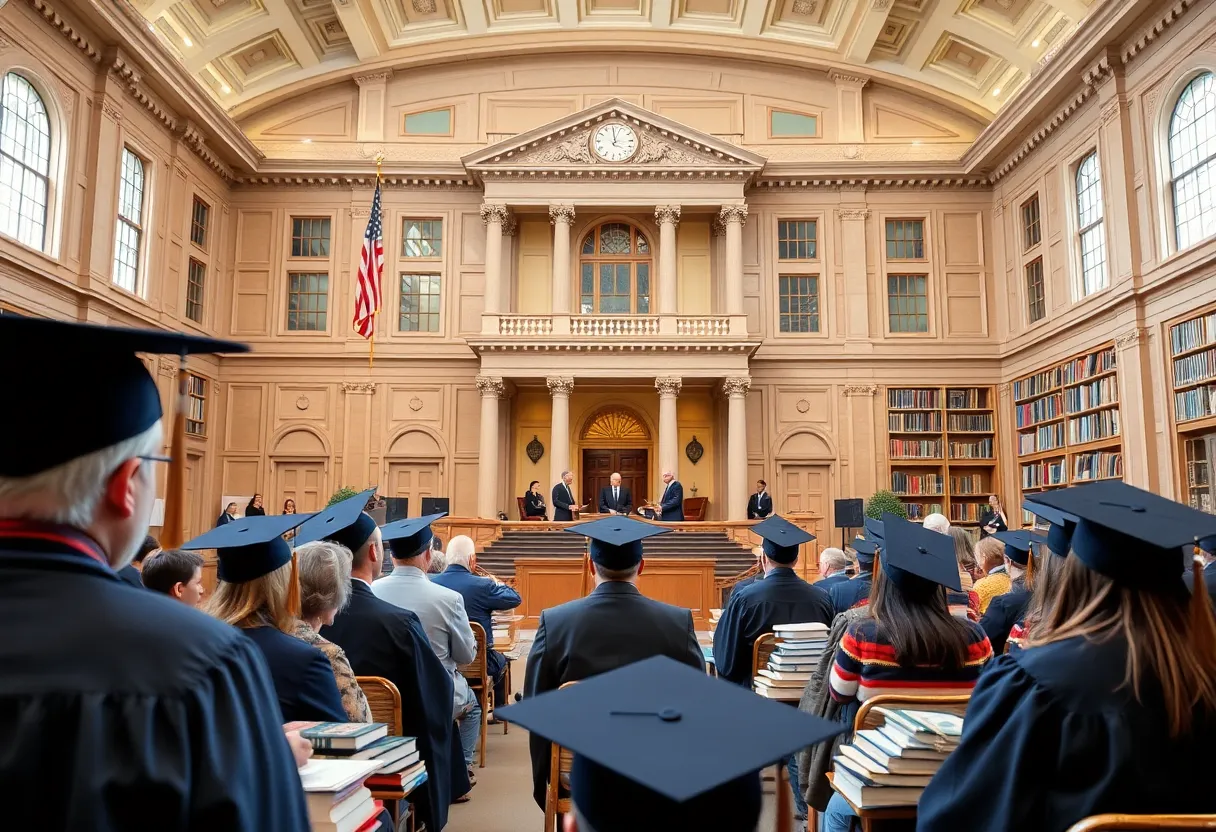 Indiana Senate discussing legislation on college degrees