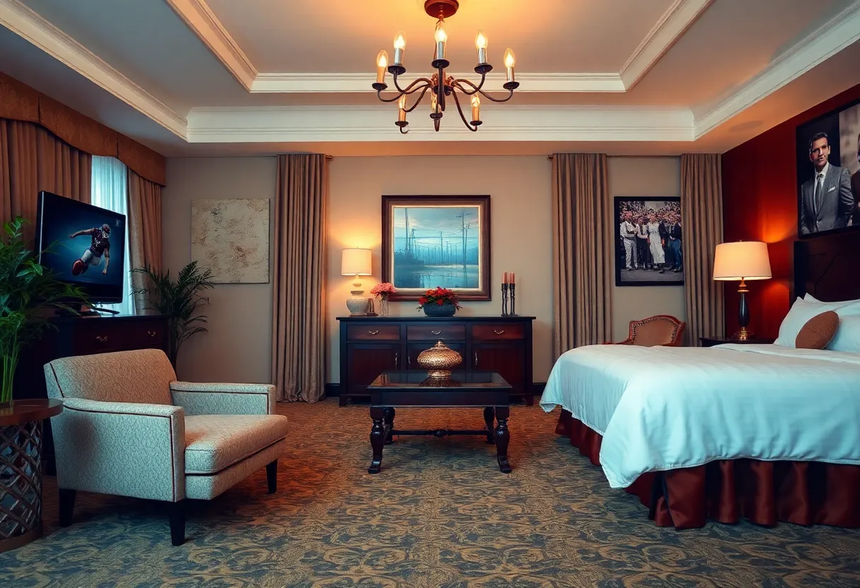 Symbolic representation of substance recovery and football legacy