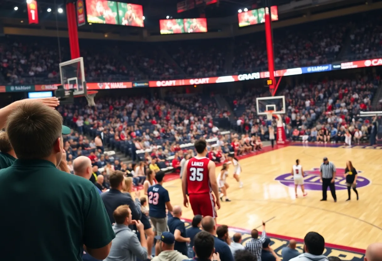 Northern Kentucky Norse vs IU Indianapolis Jaguars basketball game