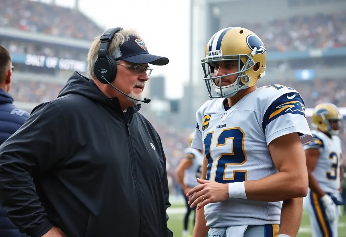 Philip Rivers on field during NFL game