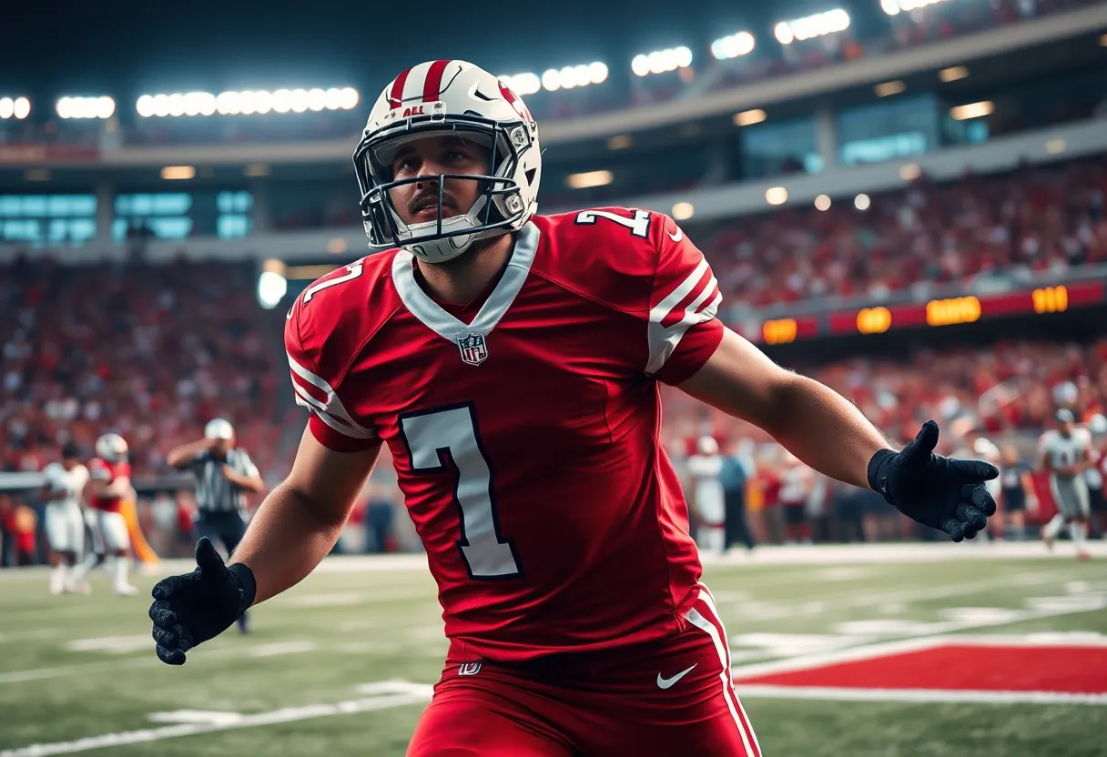 Sauce Gardner in action on the football field